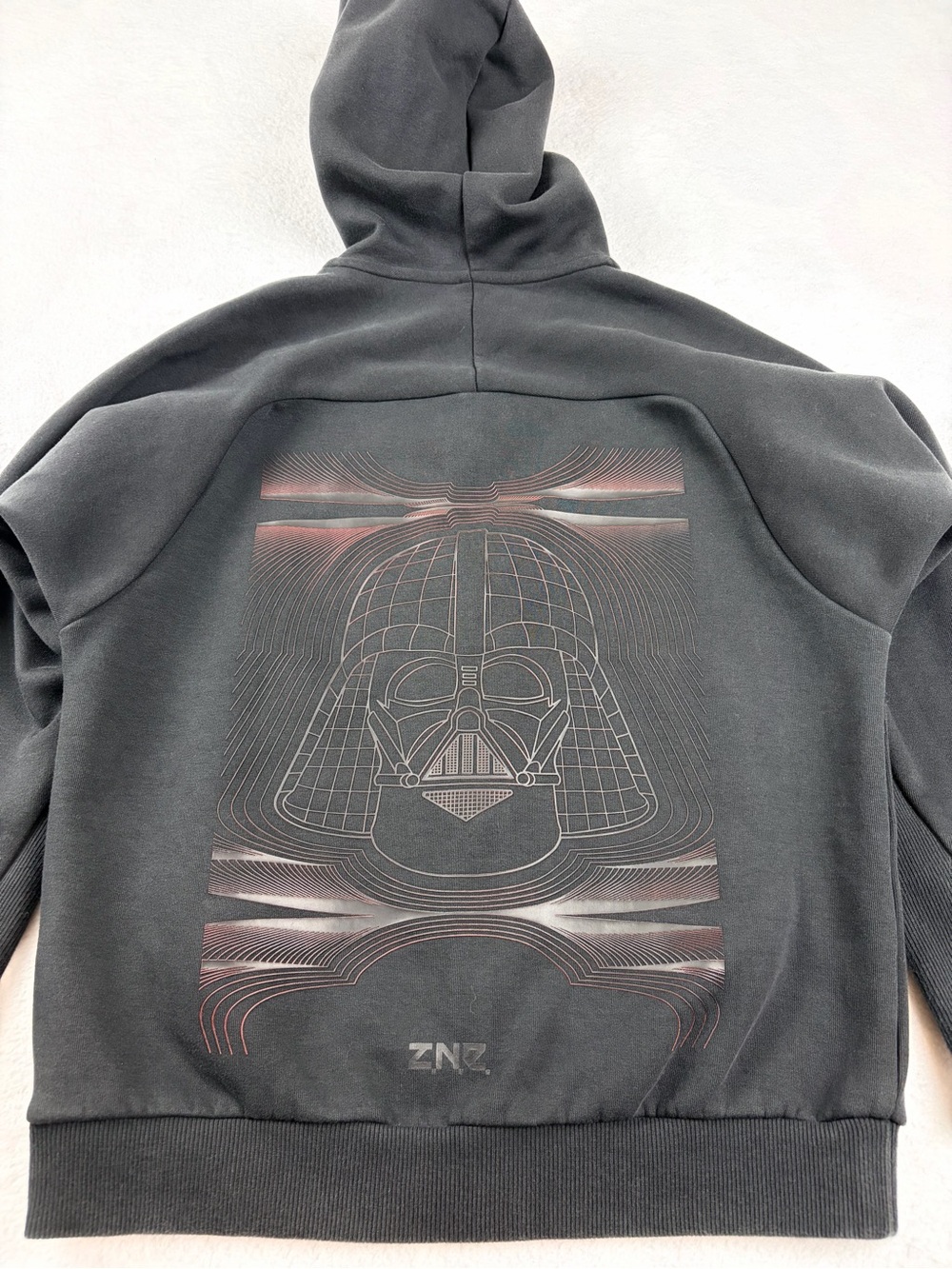 Adidas x Star Wars Darth Vader Z.N.E. Full Zip Hoodie Youth Medium
